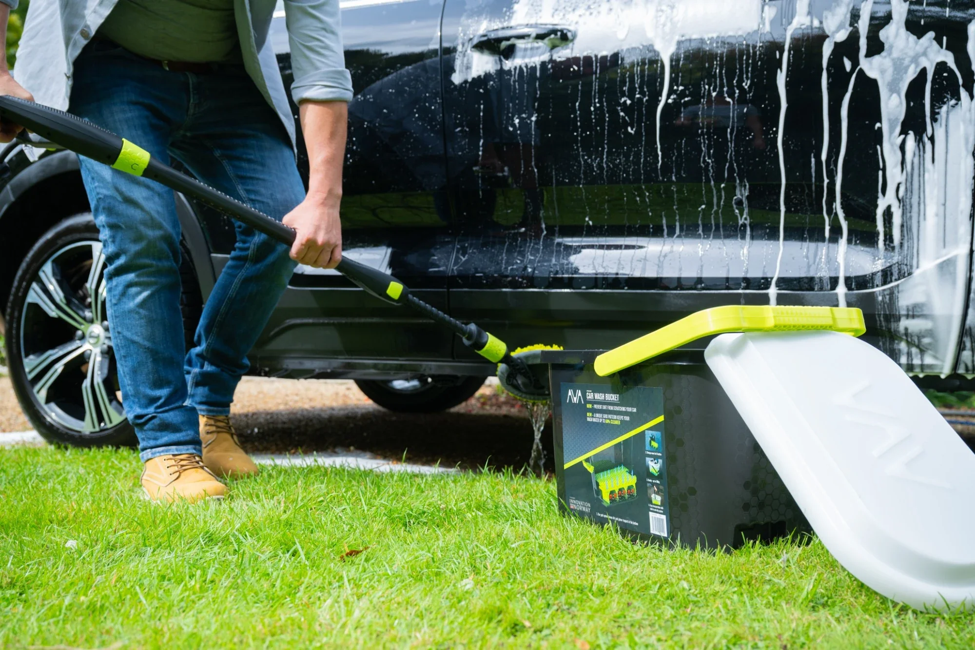 AVA Microfibre Mop with Waterflow - Image 6